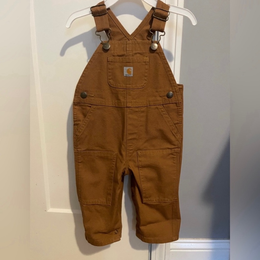 Carhartt Kids Brown Overalls